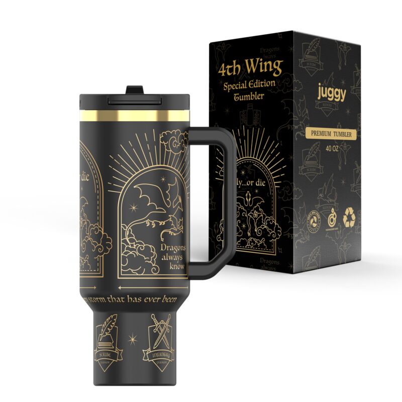 Zerrai 40 oz DuoLid Stainless Steel Tumbler