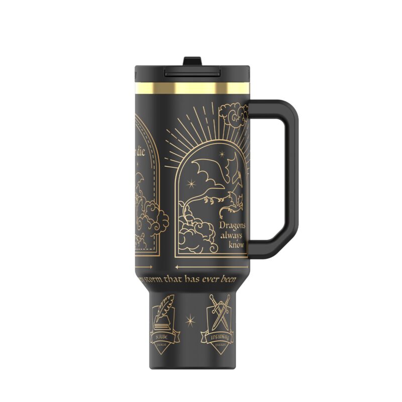 Zerrai 40 oz DuoLid Stainless Steel Tumbler - Image 9