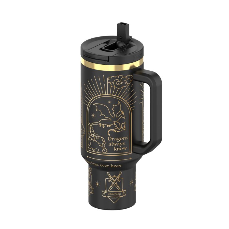 Zerrai 40 oz DuoLid Stainless Steel Tumbler - Image 11
