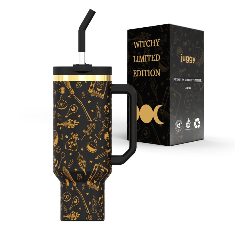 Zerrai 40 oz NewGen Witchy Stainless Steel Tumbler